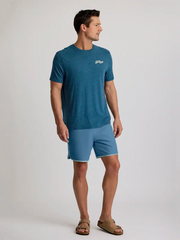 Men's Reverb Short Unlined – 7" - Pacific Blue
