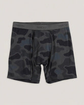 Men's Bamboo Motion Boxer Brief - Vintage Camo Black
