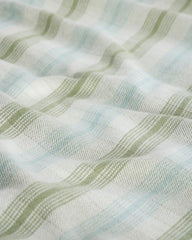 Women's Seawool Oversized Flannel - Plaid Oil Green