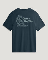 Cold Ones Pocket Tee - True Navy