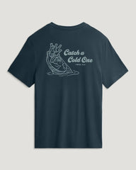 Cold Ones Pocket Tee - True Navy