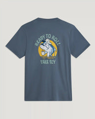 Morning Person Pocket Tee - Storm Cloud