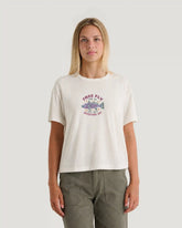 Women's Fish Camp Tee - Bone