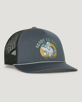 Morning Person Foam Trucker Hat - Storm Cloud