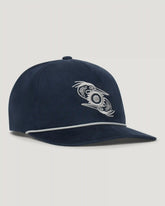 Great Blue Snapback Hat - Dark Navy