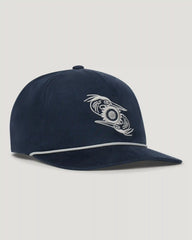 Great Blue Snapback Hat - Dark Navy