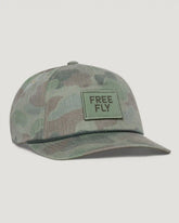 Logo Performance Hat - Vintage Camo Oil Green
