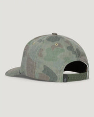 Logo Performance Hat - Vintage Camo Oil Green