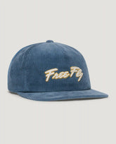 Nineties Corduroy Snapback Hat - Windward Blue