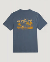 Go Your Own Way Tee - Storm Cloud