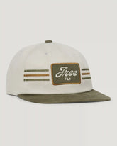 Classic Stripes Snapback Hat - Birch
