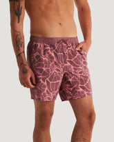 Men's Palmera Trunk – 17" - Cosmic Bloom Plum