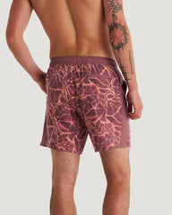 Men's Palmera Trunk – 17" - Cosmic Bloom Plum