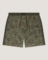 Men's Palmera Trunk – 17" - Vintage Camo Oil Green