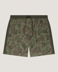 Men's Palmera Trunk – 17" - Vintage Camo Oil Green