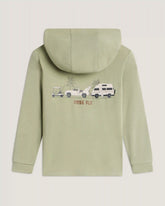 Toddler Bamboo Shade Graphic Hoodie - On The Go Tea