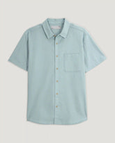 Men's Harbor Short Sleeve Shirt - Ocean Mist
