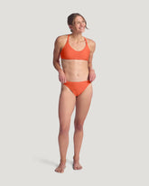 Women's Wavebound Cross-Tie Bikini Top - Flamingo