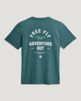 Youth Gear & Goods Tee - Heather Sea Pine