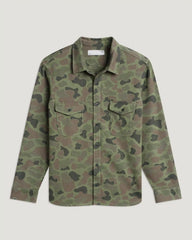 Men's Gallatin Overshirt - Vintage Camo Oil Green