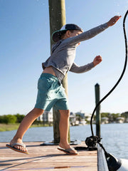 Toddler Breeze Short - Storm Cloud