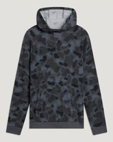 Men's Bamboo Lightweight Fleece Hoodie - Vintage Camo Black