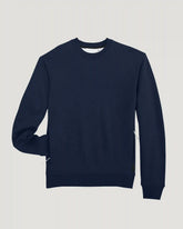 Men's Bamboo Northcoast Fleece Crew - True Navy