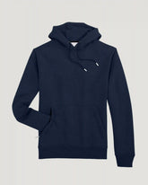 Men's Bamboo Northcoast Fleece Pullover Hoodie - True Navy