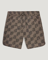 Men's Reverb Short Unlined – 7" - Sea Scallop Print Fossil