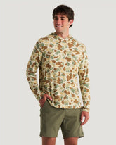 Men's Bamboo Shade Hoodie - Vintage Camo
