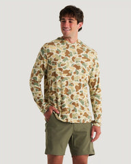 Men's Bamboo Shade Hoodie - Vintage Camo