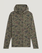 Men's Bamboo Shade Hoodie - Vintage Camo Oil Green