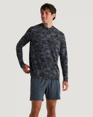 Men's Bamboo Shade Hoodie - Vintage Camo Black
