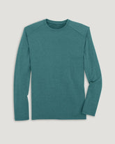 Men's Bamboo Shade Long Sleeve - Heather Sea Pine