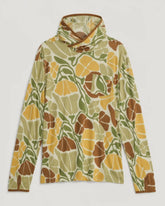 Men's Bamboo Lightweight Hoodie - Floral Camo