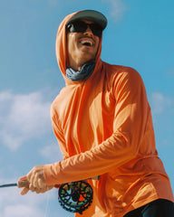 Men's Elevate Lightweight Hoodie - Red Clay