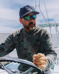 Great Blue Snapback Hat - Dark Navy