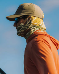 Bamboo Lightweight Sun Mask - Floral Camo