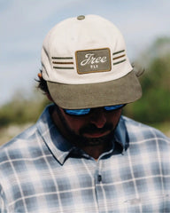 Classic Stripes Snapback Hat - Birch