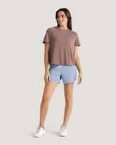 Women's Bamboo-Lined Active Breeze Short – 5" - Clear Sky