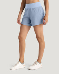 Women's Bamboo-Lined Active Breeze Short – 5" - Clear Sky