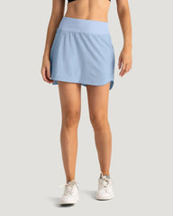 Women's Bamboo-Lined Active Breeze Skort – 15" - Clear Sky