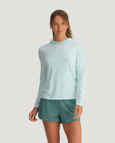 Women's Bamboo Shade Hoodie II - Tropic Sea