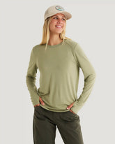 Women's Bamboo Shade Long Sleeve II - Tea