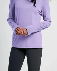 Women's Bamboo Shade Long Sleeve II - Bright Lavender