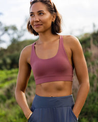 Women's All Day Bra - Plum