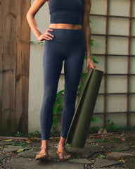 Women's All Day Pocket Legging - Deep Navy