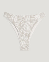 Women's Wavebound Cheeky Bikini Bottom - Nolia Floral Print Stone