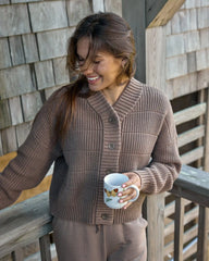 Women's Coastloom Cardigan Sweater - Fossil