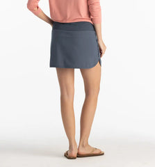 Women's Bamboo-Lined Breeze Skort - Blue Dusk II